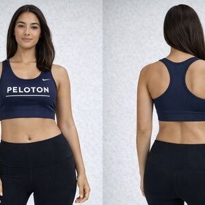 Nike x Peloton Navy Dri-FIT Sports Bra Size XS